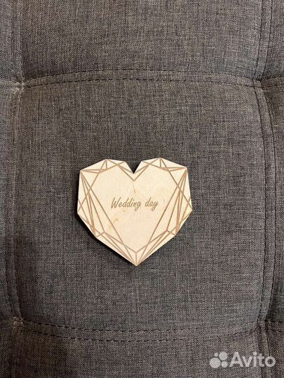 Декоративные таблички и коробочка под кольца