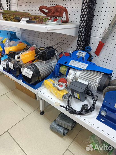 Таль электрическая с тележкой передвижения TOR