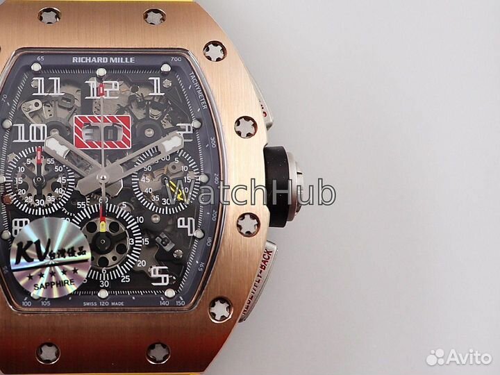 Часы Richard Mille RM0 11 FM Felipe Massa Chronograph Watch