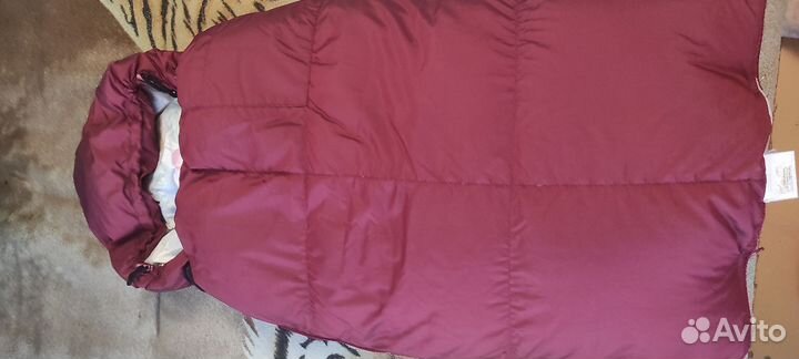 Зимний конверт в коляску пуховый