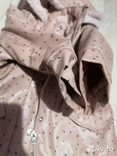 Куртка zara для девочки 80