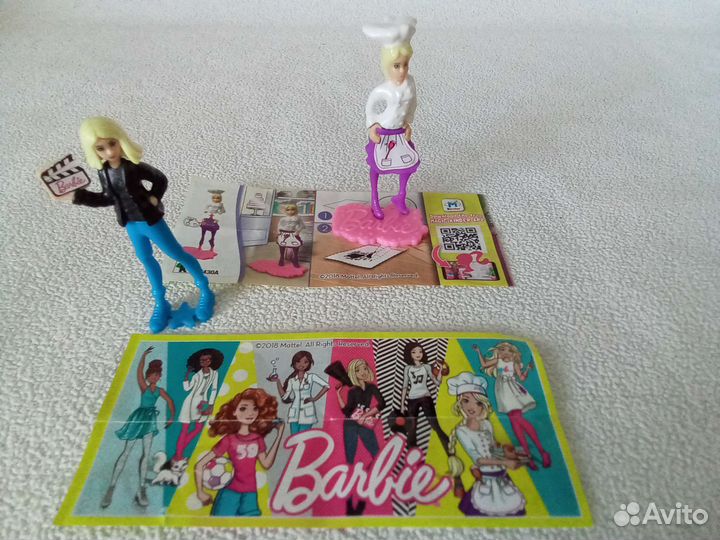 Барби (Киндер сюрприз) 2013г. 2015г. 2016г. 2018г