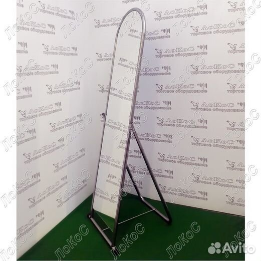 Зеркало напольное Calmness на подставке, нео-хром