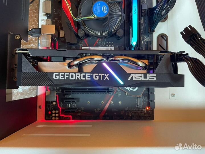 Видеокарта asus GeForce GTX 1660 super Dual EVO OC