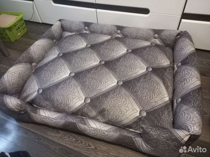 Лежанки оксфорд-велюр, хлопок