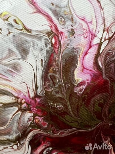 Картины флюид-арт (жидкий акрил)