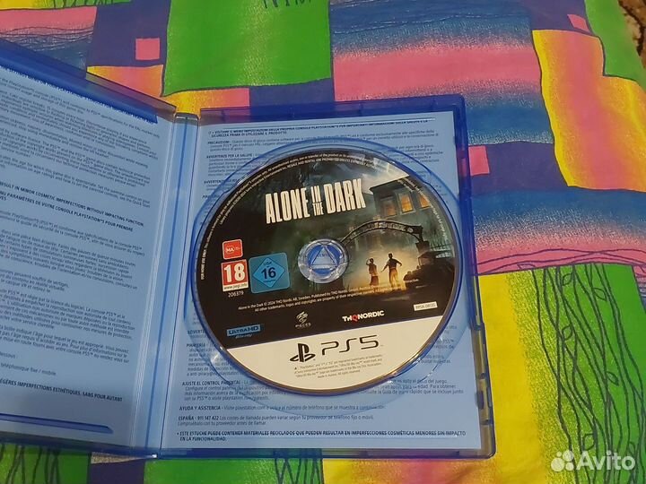Игры для приставок ps5 Alone in the dark