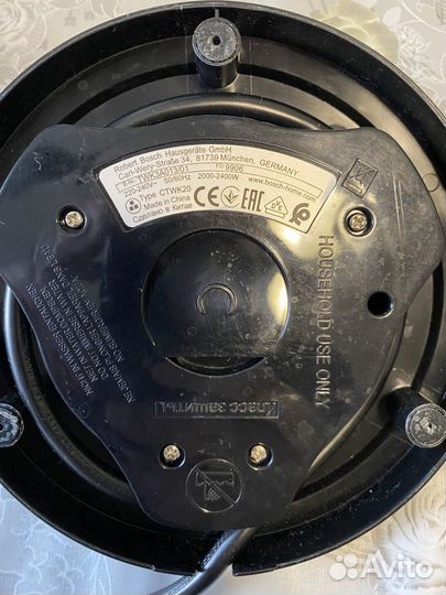 Электрочайник Bosch TWK3A013/01