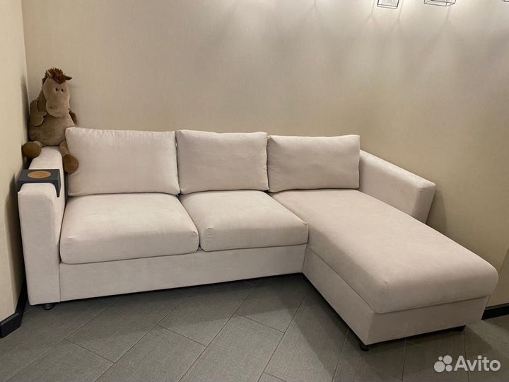 Чехол для дивана-кровати Виласунд с козеткой икеа