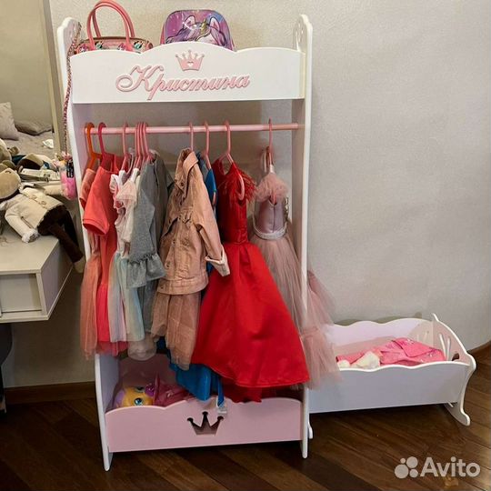 Вешалка напольная для детской одежды