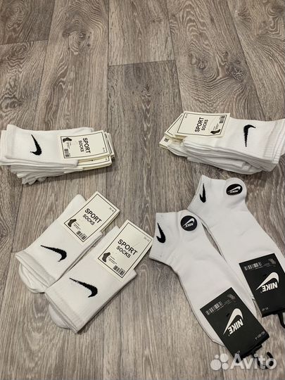Носки nike белые