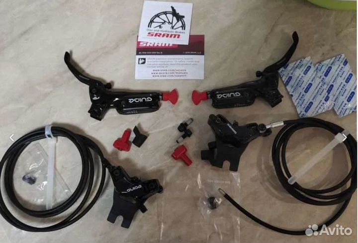Тормоза гидравлические shimano,sram guide, роторы
