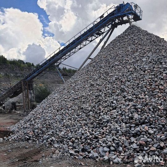 Щебень гравийный с доставкой