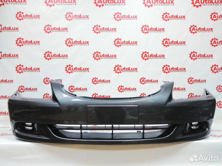 Бампер передний Hyundai Accent серый