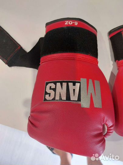 Боксерские перчатки 6 oz