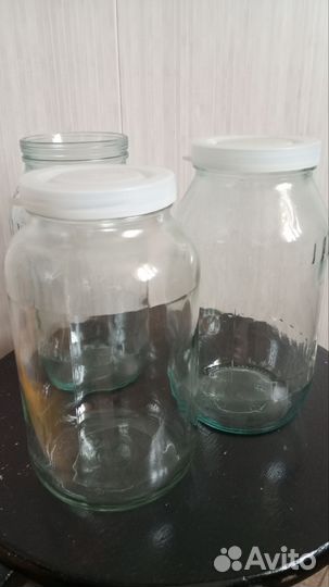 Банка стеклянная 1,5 литра