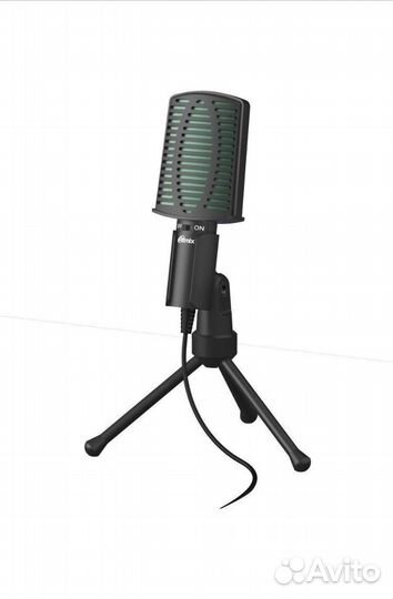 Ritmix RDM-126 Black-Green -микрофон