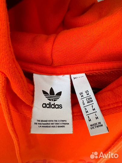 Толстовка мужская с капюшоном adidas