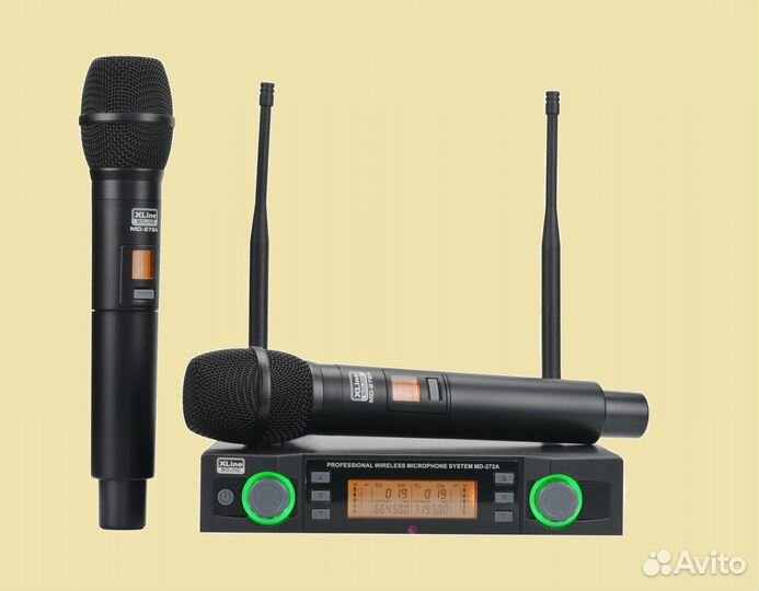 XLine MD-272A Радиосистема c двумя микрофонами
