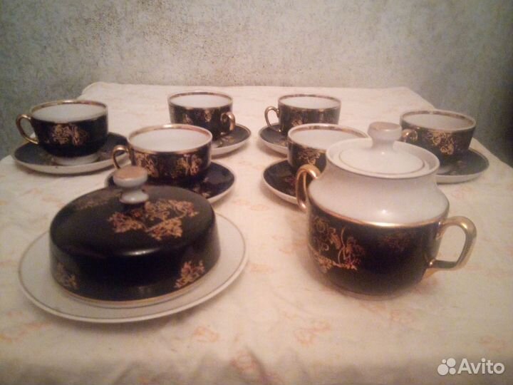 Чайный сервиз СССР фарфор