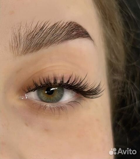 Наращивание ресниц на дому