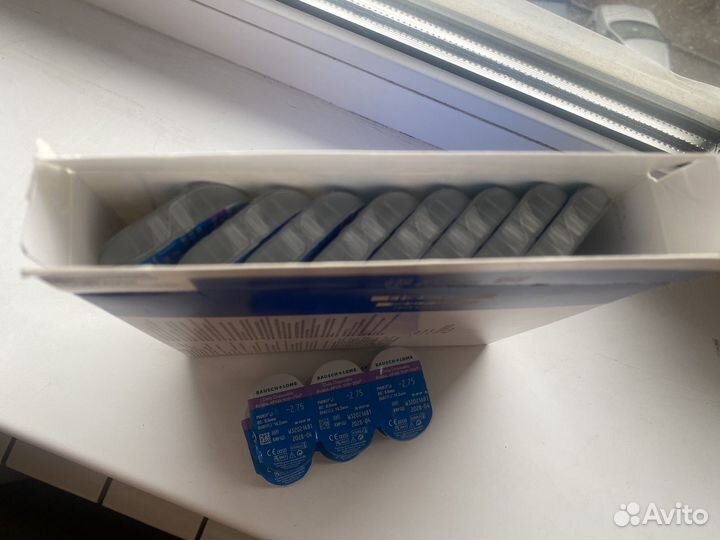 Линзы контактные -2,75 86шт