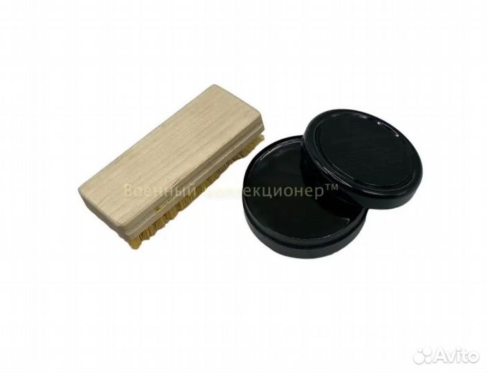 Щетка для обуви (комплект щетка+ гуталил )