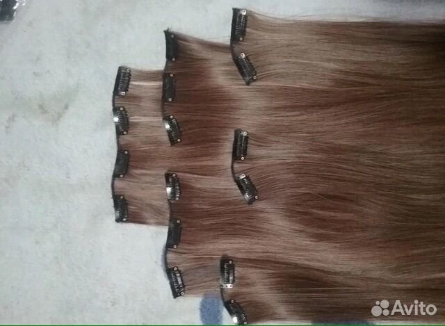 Искусственные волосы на заколках, пряди, трессы