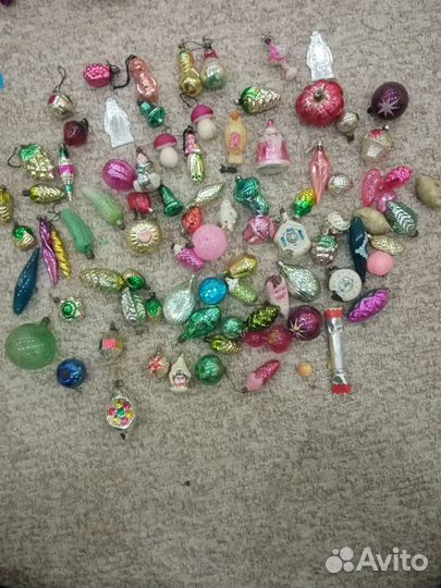 Елочные игрушки СССР