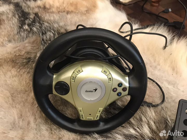 Игровой руль genius twinWheel F1