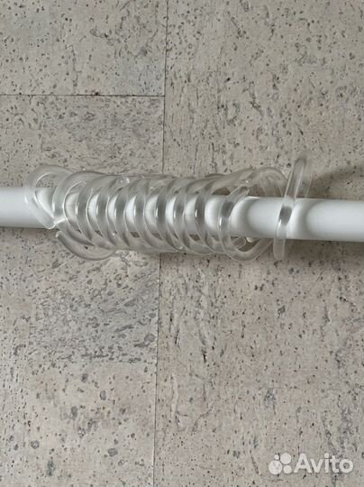 Штанга для штор в душ икеа 90-120 см