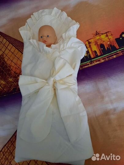 Конверт плед на выписку