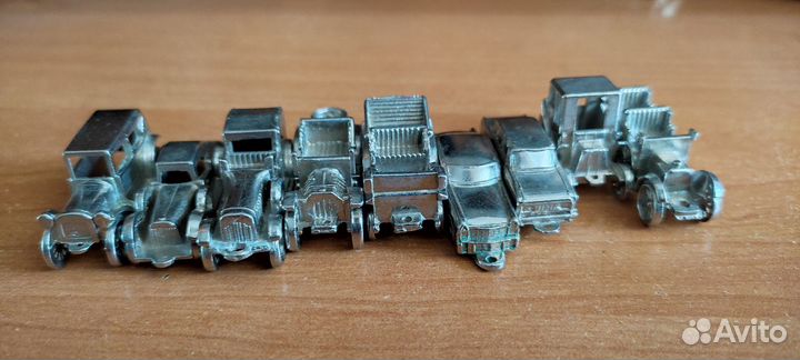 Машинки-брелки металлические из СССР