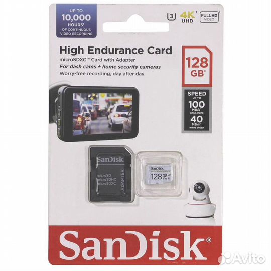 Карта памяти Micro SecureDigital 128Gb #381781