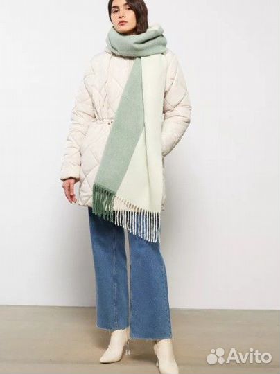 Тёплый шарф палантин