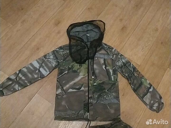 Камуфляжный костюм детский с маскиткой