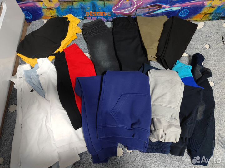 Вещи пакетом на мальчика 128-134