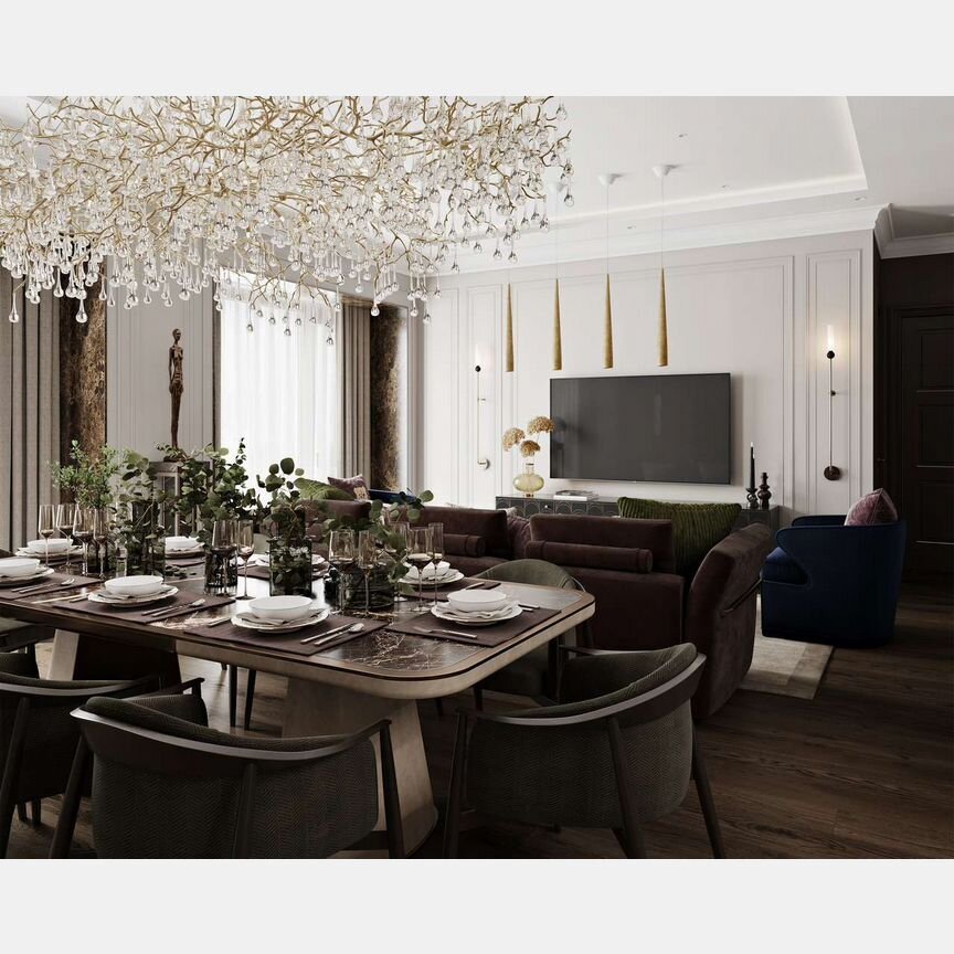 3-к. квартира, 84,3 м², 28/41 эт.