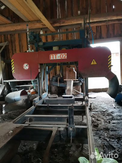 Ленточнопильный станок горизонтальный пт-02