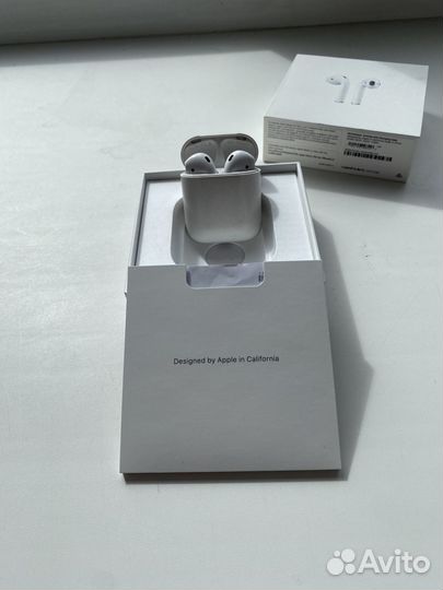 Наушники apple AirPods 2 (оригинал)