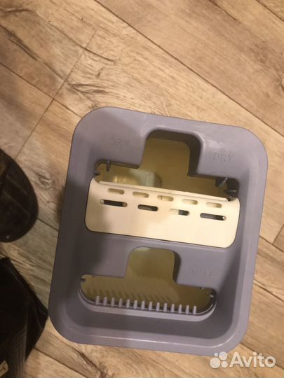 Швабра с ведром и отжимом бу