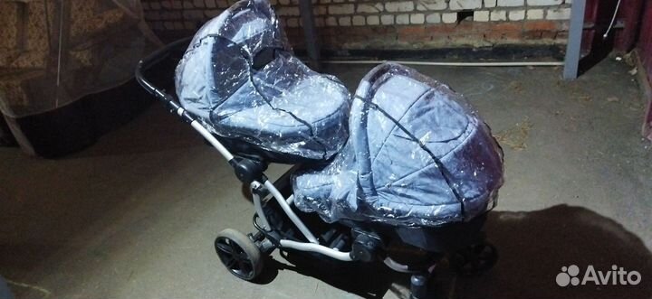 Детские коляски 2 в 1 для двойни