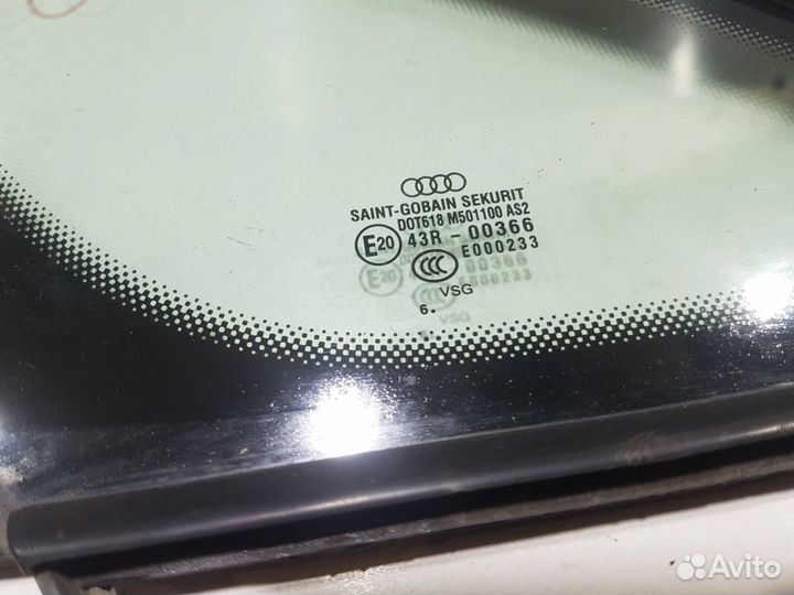 Стекло кузовное глухое левое ауди а8 audi s8