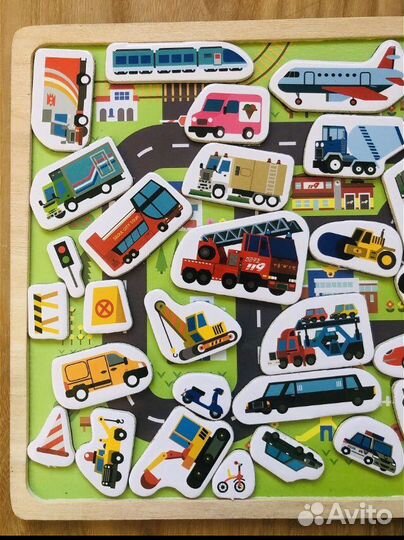 Магнитная доска транспорт