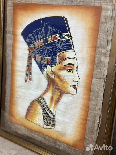 Картина из Египта на папирусе