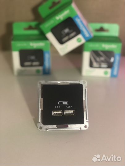 Schneider electric usb розетка