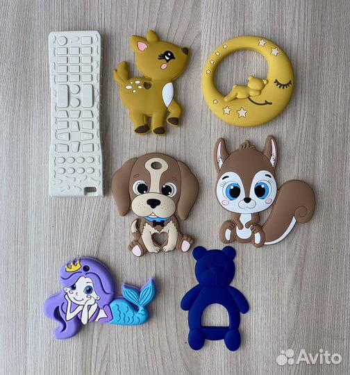 Силиконовые грызунки