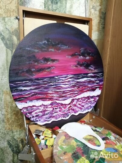 Картина акрилом 