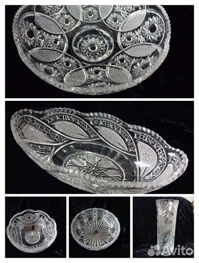 Хрустальные Вазы эпохи СССР 70-х г