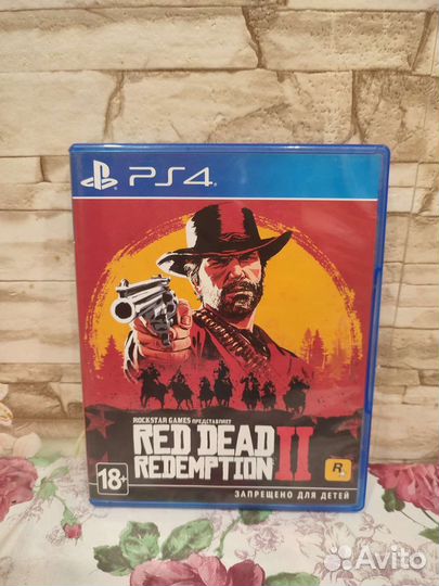 Диск Red Dead Redemption для ps4